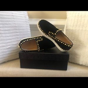 Christian Louboutin spiked studded sneakers